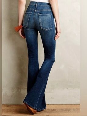 Citizens of Humanity x Anthropologie Fleetwood High Rise Flare Jeans sz 28